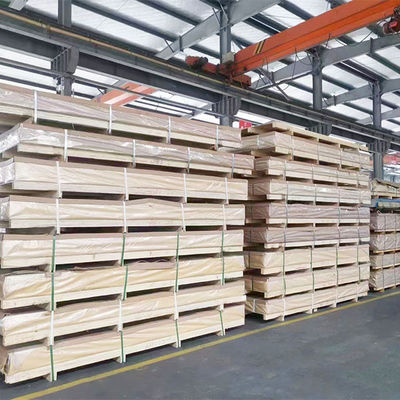 Cold Rolled Flat Plate Aluminium 7075 T6 Plat Aluminium Panjang 1000mm Sampai 12000mm