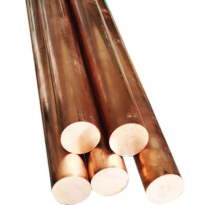 C70620 C71000 Tembaga Round Bar Kuningan Mematri Batang