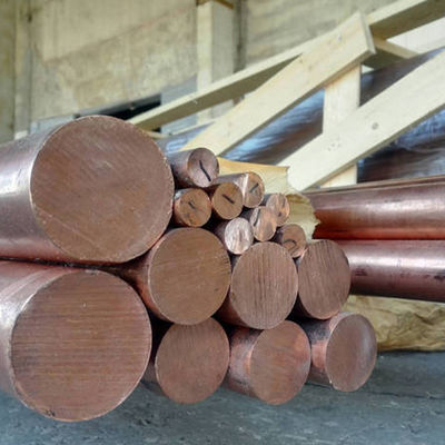 Industrial Round Solid Copper Bar Red Brass Rod 0.5mm Sampai 50mm