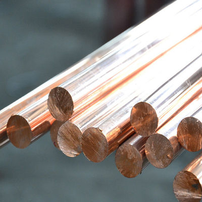 C70620 C71000 Tembaga Round Bar Kuningan Mematri Batang