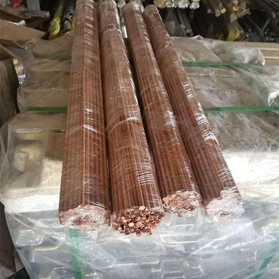 Industrial Round Solid Copper Bar Red Brass Rod 0.5mm Sampai 50mm