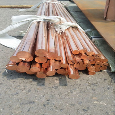 Dia 2 - 90mm C11000 Setengah Tembaga Keras Bar Tembaga Merah 99,9% Kemurnian