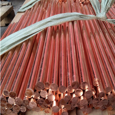 Industrial Round Solid Copper Bar Red Brass Rod 0.5mm Sampai 50mm