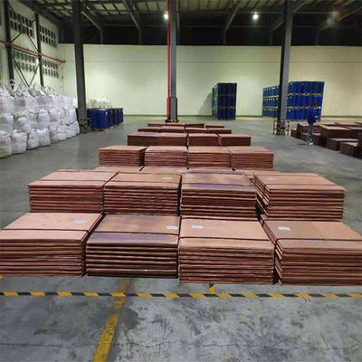 Lembar Plat Tembaga C11600 C12000 99.9 Lembaran Tembaga Murni 0.3mm - 100mm