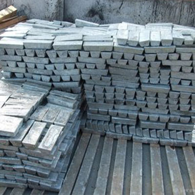 99,99% Kemurnian Seng Ingot A7 Aluminium Ingot Produsen ASTM Zn Ingot