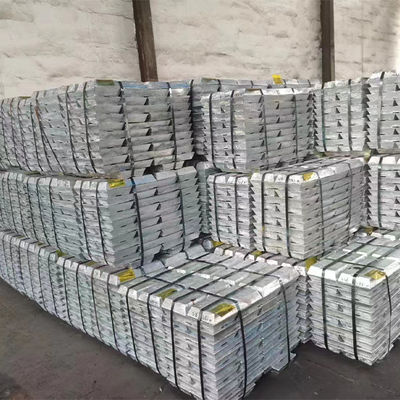 Non Alloy DIN Silver Aluminium Zinc Ingot Metal Harga Per Pound 99,95