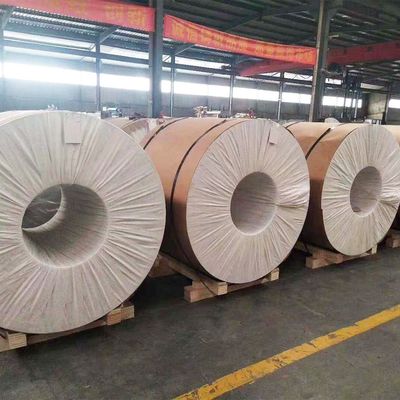 2A50 2017 Aluminium Strip Coil White Aluminium Sheet Metal Roll Untuk Aerospace