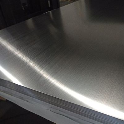 Sublimasi Logam 1060 Pelat Aluminium Datar 3mm 5mm 10mm Lembaran Aluminium Disikat