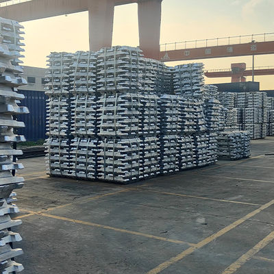 Silvery White GB Standard A7 Aluminium Ingot Aluminium Alloy 383