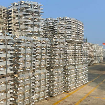 99,7% Aluminium Utama Ingot A7 Elevator Aluminium Die Casting Material