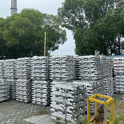 Al99.70 Aluminium Ingot A7 800 X 180 X 90mm Untuk Melting Aluminium Scrap Menjadi Ingot