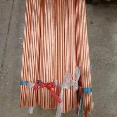 En13348 JIS Pipa Berongga Tembaga H62 H65 Tabung Tembaga Diameter Kecil Untuk Alat Mesin