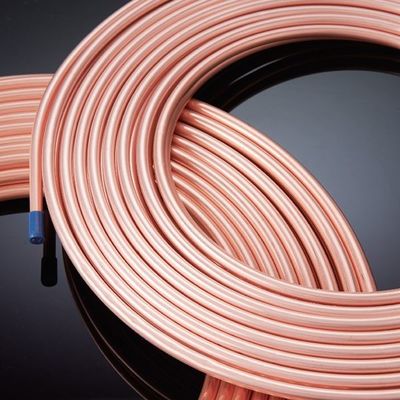 ASTM Refrigerasi AC Tabung Pipa Tembaga Pancake Copper Coil C26000 C27000