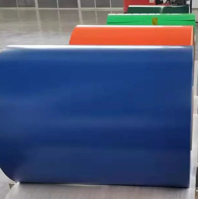 0.25mm Sampai 1.8mm PVDF Warna Dekoratif Dilapisi Aluminium Strip H12 H14 Coil Sheet