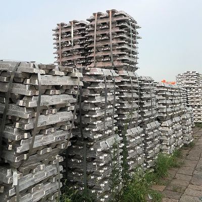 99,7 99,8 99,9 A8 Aluminium Ingot Nilai Bahan Pengecoran Aluminium Logam