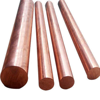 8mm Hex Batang Bulat Tembaga Padat Batang Kuningan Bulat C11000 C38000