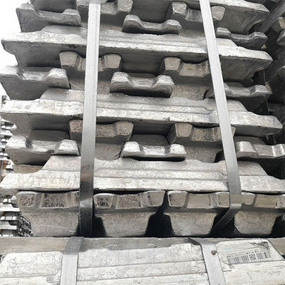 Silver Grey Aluminium Ingot A7 Aluminium Alloy Ingot Al99.50 Al99.70
