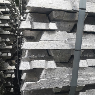 Silver Grey Aluminium Ingot A7 Aluminium Alloy Ingot Al99.50 Al99.70