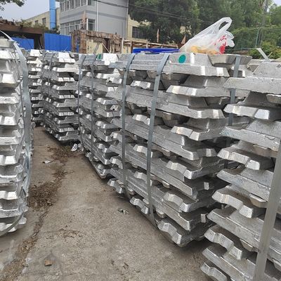 Mill Finish Aluminium Ingot A7 99.9 Dan A8 99.85% Paduan Halus