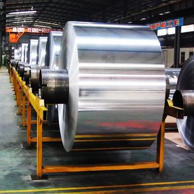 Sheet Roll Alloy Aluminium Strip Coil 3 5 6series T351 Logam Disesuaikan