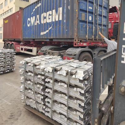 Aluminium ingot A7 ingot aluminium murni 99,7 ingot paduan aluminium