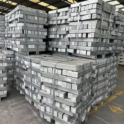 China Factory Sale perak putih a356.2 a7 99,7% 99,999% aluminium magnesium alloy ingot