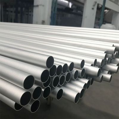 6061 6063 Tabung pipa aluminium tanpa jahitan 7005 7075 T6 600mm dinding tipis yang ditarik dingin