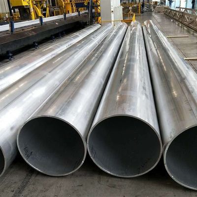 6061 6063 Tabung pipa aluminium tanpa jahitan 7005 7075 T6 600mm dinding tipis yang ditarik dingin