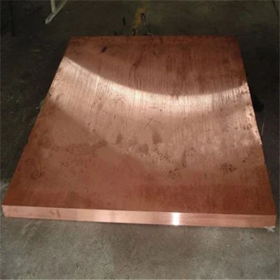 C17500 Lembar logam tembaga 3mm 5mm 20mm 99,99% Kuningan