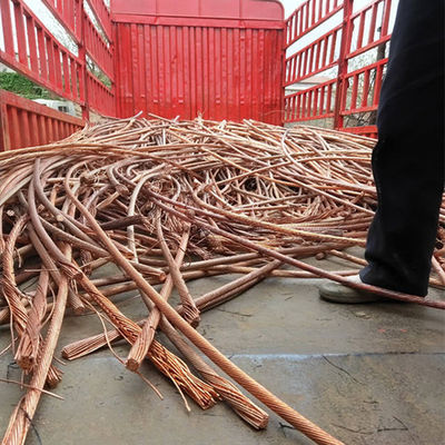 99.99% Logam Merah Cerah Tembaga Wire Scrap Plate Industrial