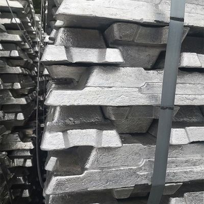 99.8% A8 Aluminium Alloy Ingot Paket Murni Asal Palet Produk Kimia