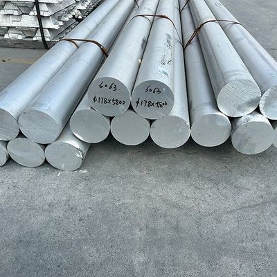 Custom 410mm Aluminium Alloy Billets Round Bar Rod 6060 6061 6063 7075