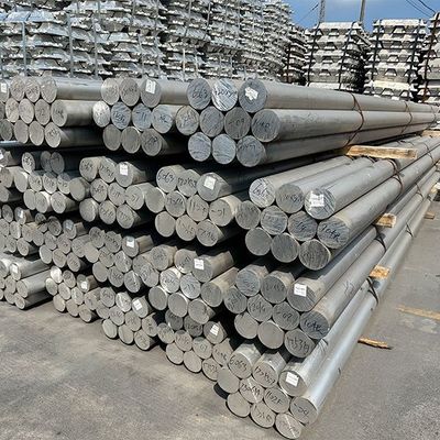 Custom 410mm Aluminium Alloy Billets Round Bar Rod 6060 6061 6063 7075