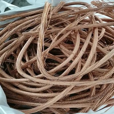 99.99% Logam Merah Cerah Tembaga Wire Scrap Plate Industrial