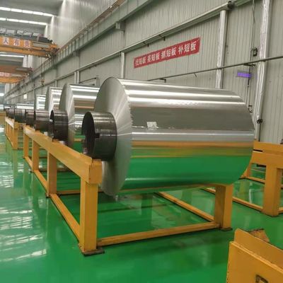 Mill Finish Alloy Aluminium Strip Coil Roll 0,7 mm Ketebalan