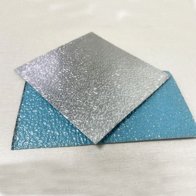 Cermin Lembar Aluminium Reflektif Stucco Hammer Pebble Embossed 200mm