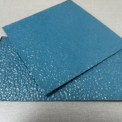 Cermin Lembar Aluminium Reflektif Stucco Hammer Pebble Embossed 200mm