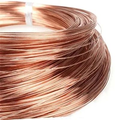 Kawat Lapisan Elektronik Daur Ulang Aluminium Lapisan Tembaga 0,13mm 8-10%C