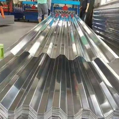 Aluminium Prepainted Gi Ibr Besi Steel Roofing Sheet bergelombang Warna dilapisi seng 4.0mm
