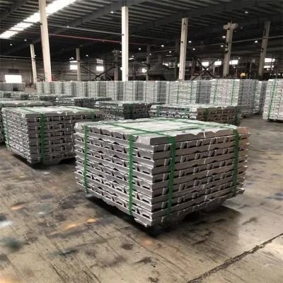 6063 99,9% Aluminium murni Ingot 99,7% Industri A7a8a9 ABC12 Untuk pagar