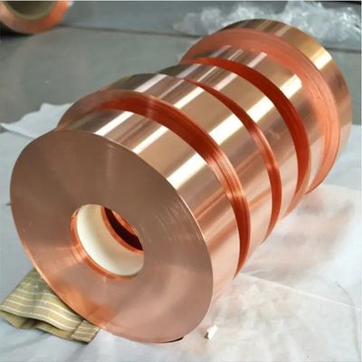 kualitas tinggi C1200 T2 0,1mm hingga 5mm ketebalan pita strip tembaga pita kuningan