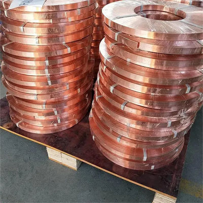 kualitas tinggi C1200 T2 0,1mm hingga 5mm ketebalan pita strip tembaga pita kuningan